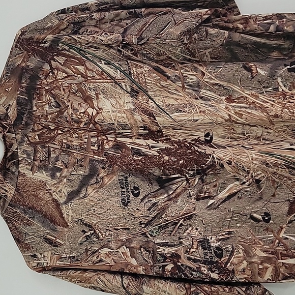 Men's Large Mossy Oak Shirt Camuflaje Short Sleeve T-Shirt - Picture 5 of 10